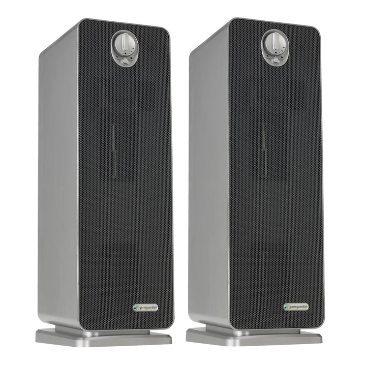GermGuardian – Set of 2 True HEPA 4-in-1 air purifiers