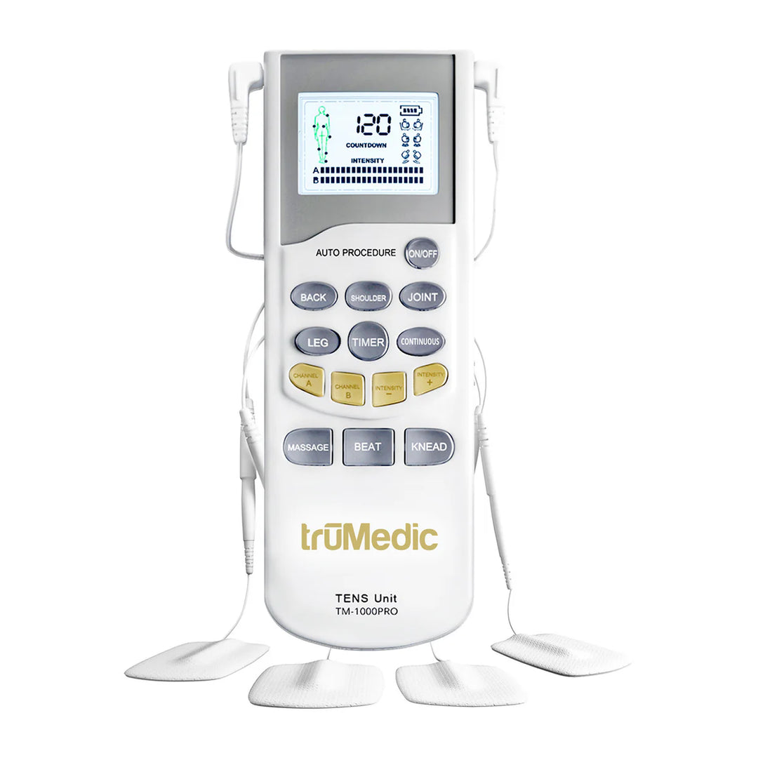 truMedic - Masseur à impulsions, unité TENS de luxe TM-1000PRO