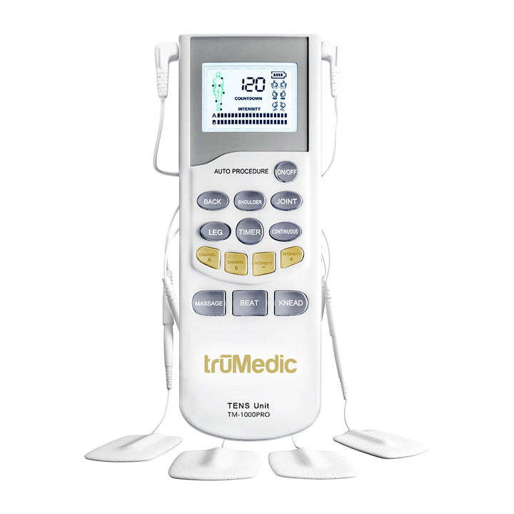 truMedic - Masseur à impulsions, unité TENS de luxe TM-1000PRO