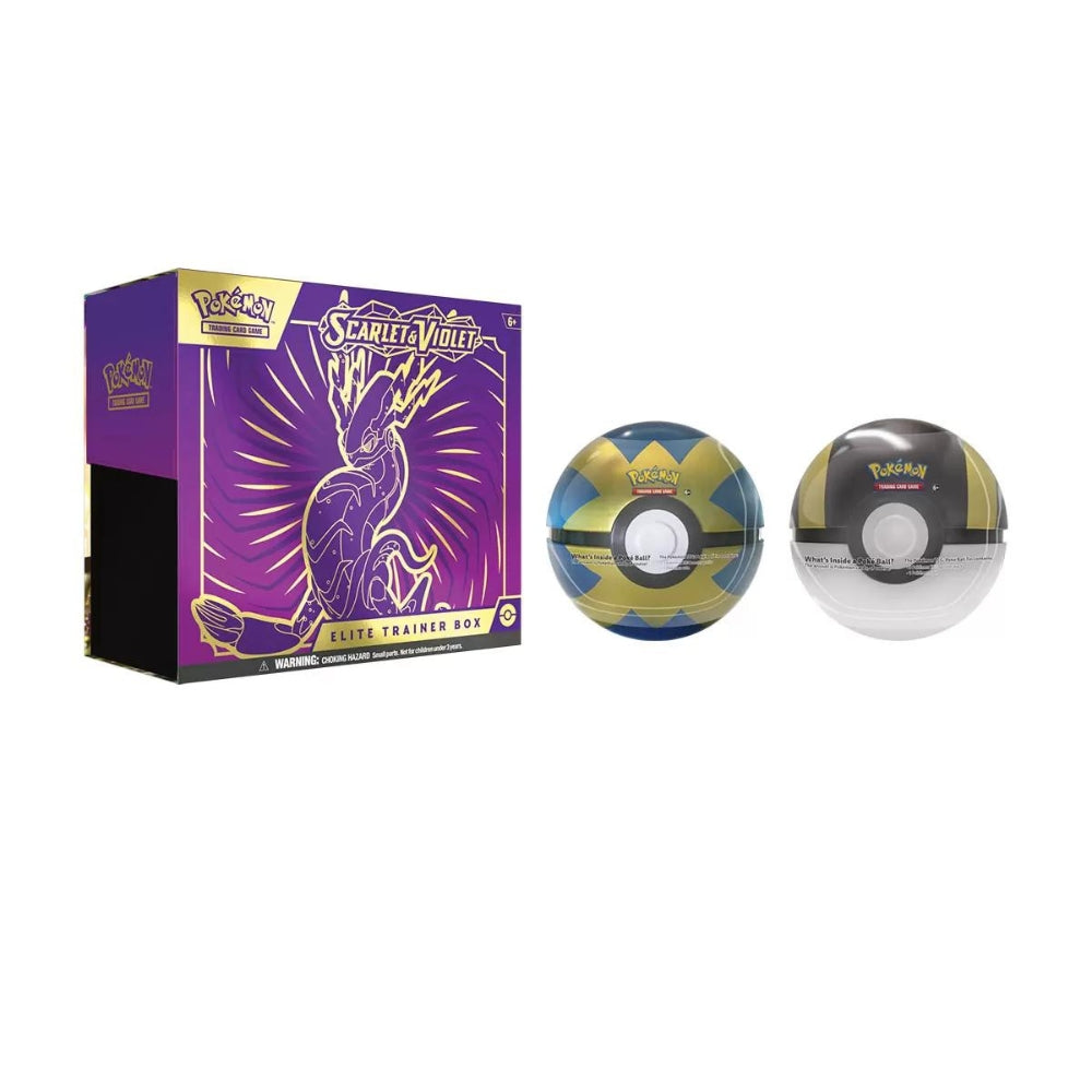 Pokémon - Elite Trainer Box and 2 Poké Balls