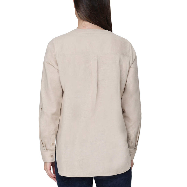 Tahari - Roll Tab Shirt
