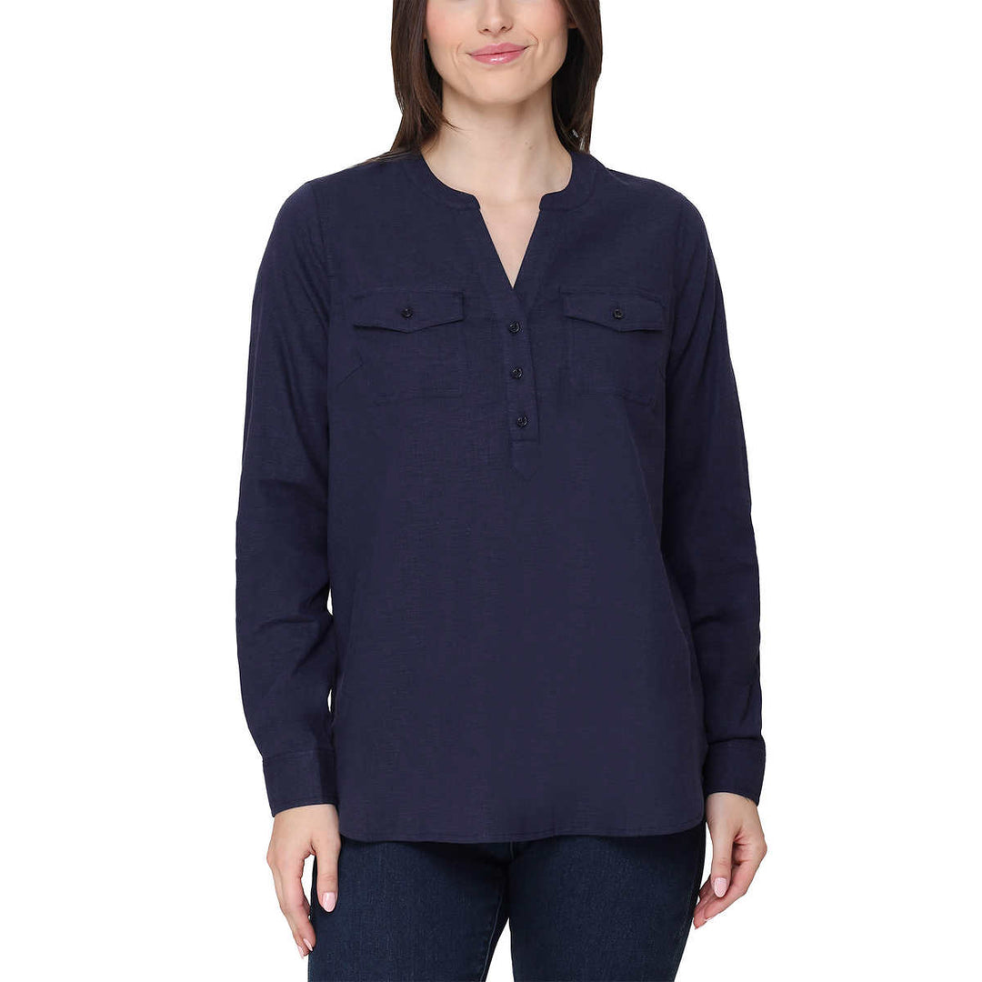 Tahari - Roll Tab Shirt
