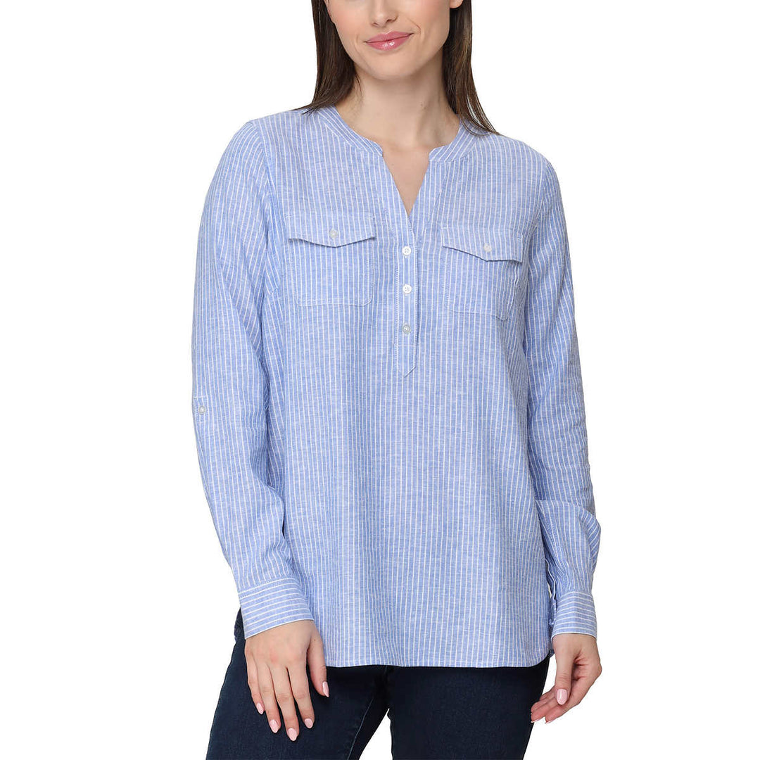 Tahari - Roll Tab Shirt