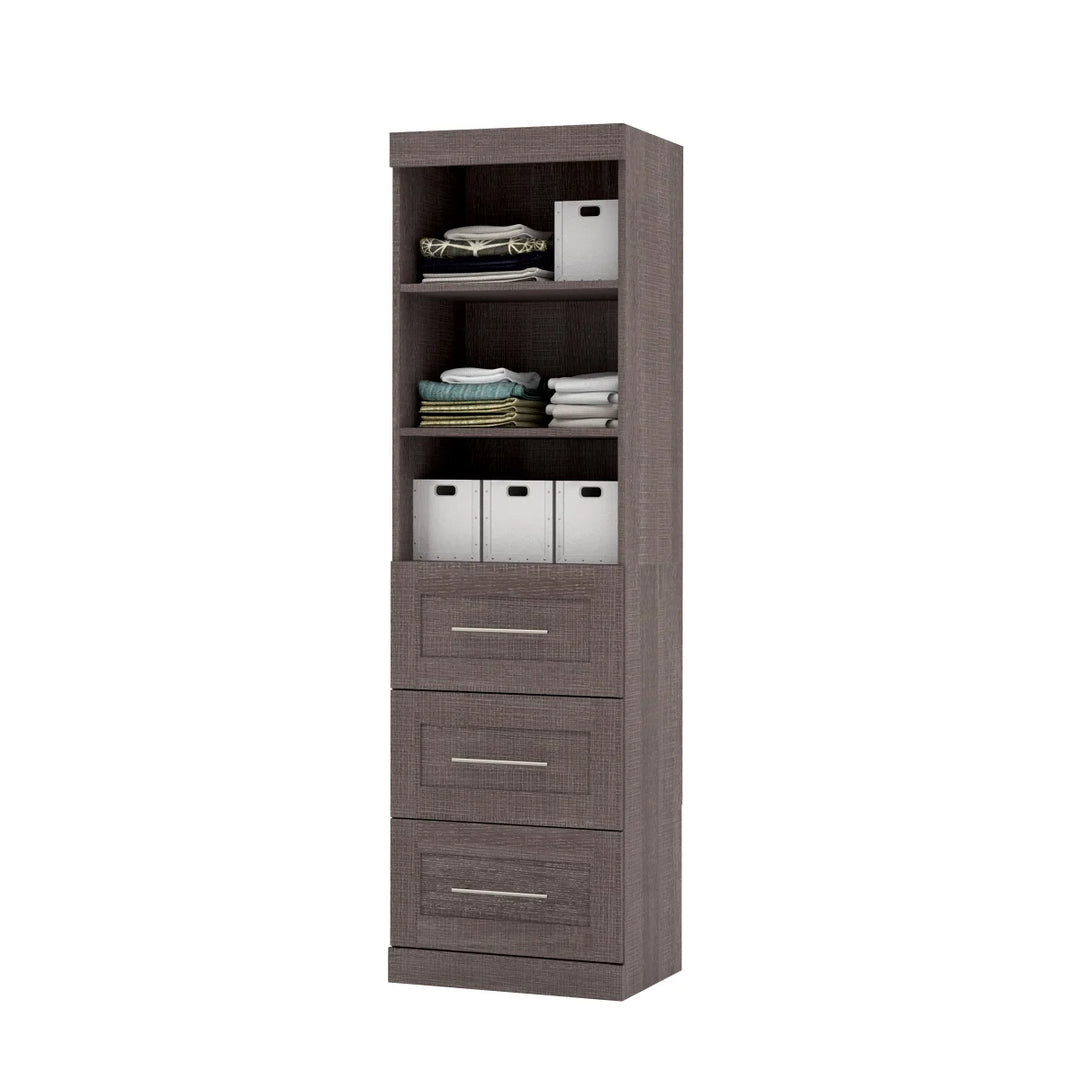 Bestar Boutique Closet Organizer with Drawers
