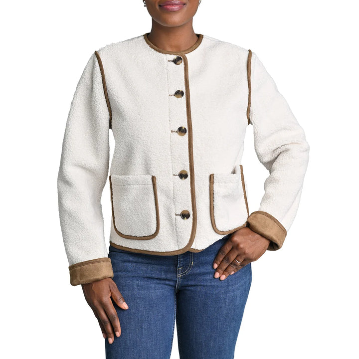 Briggs - Veste sherpa réversible