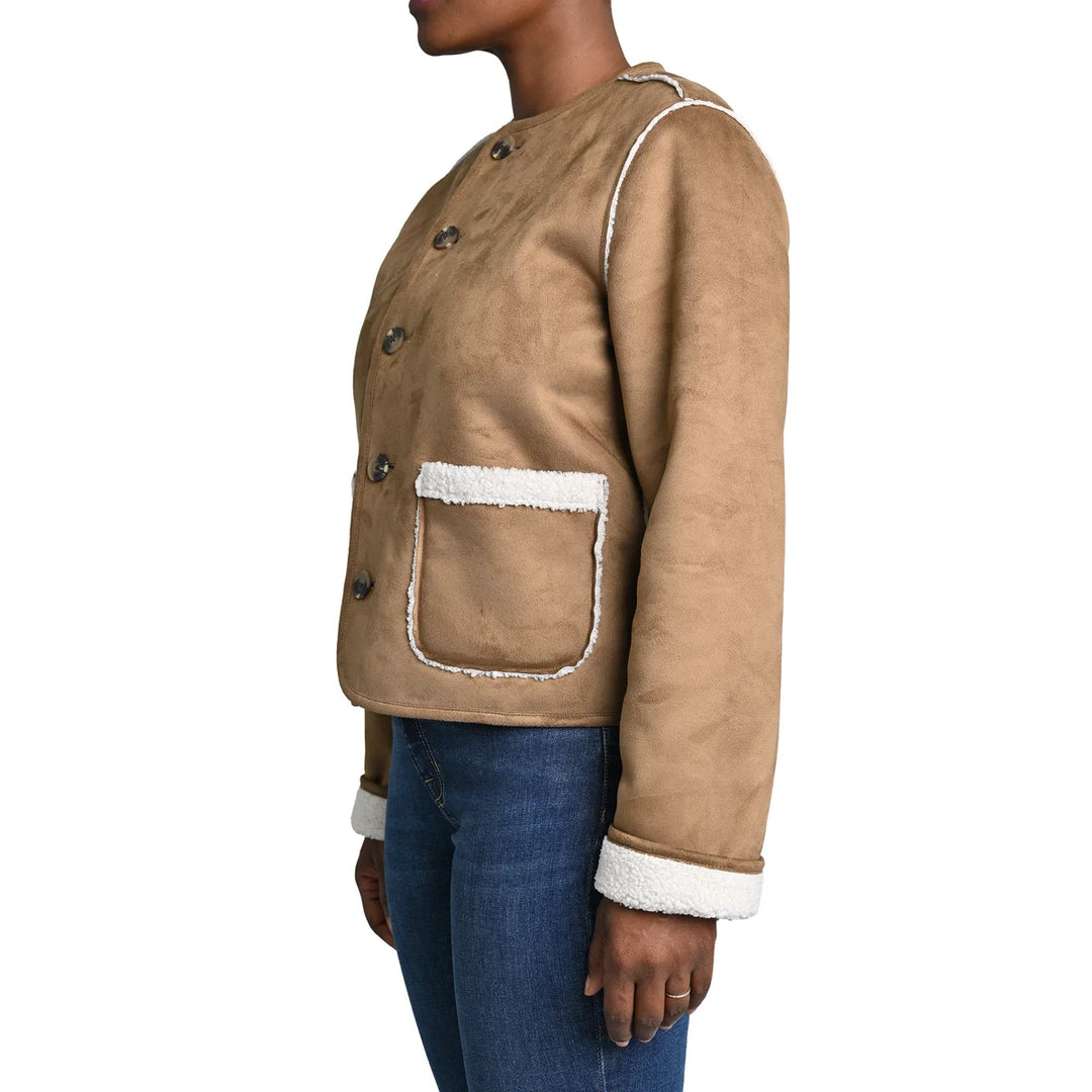 Briggs - Veste sherpa réversible