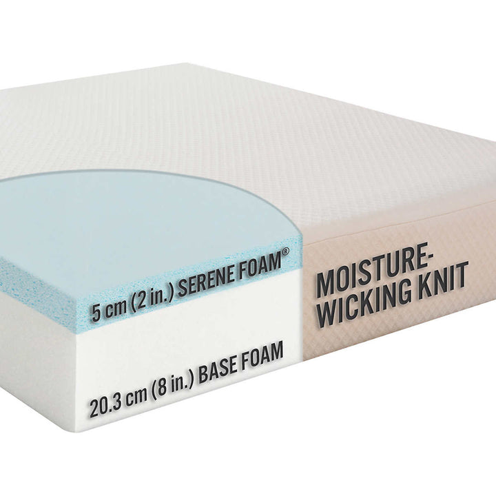Comfort Tech - Serene Medium Foam Twin Mattress