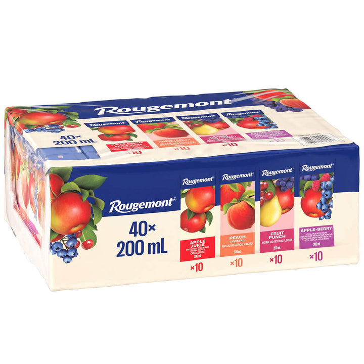 Rougemont - Jus et cocktails, saveurs assorties