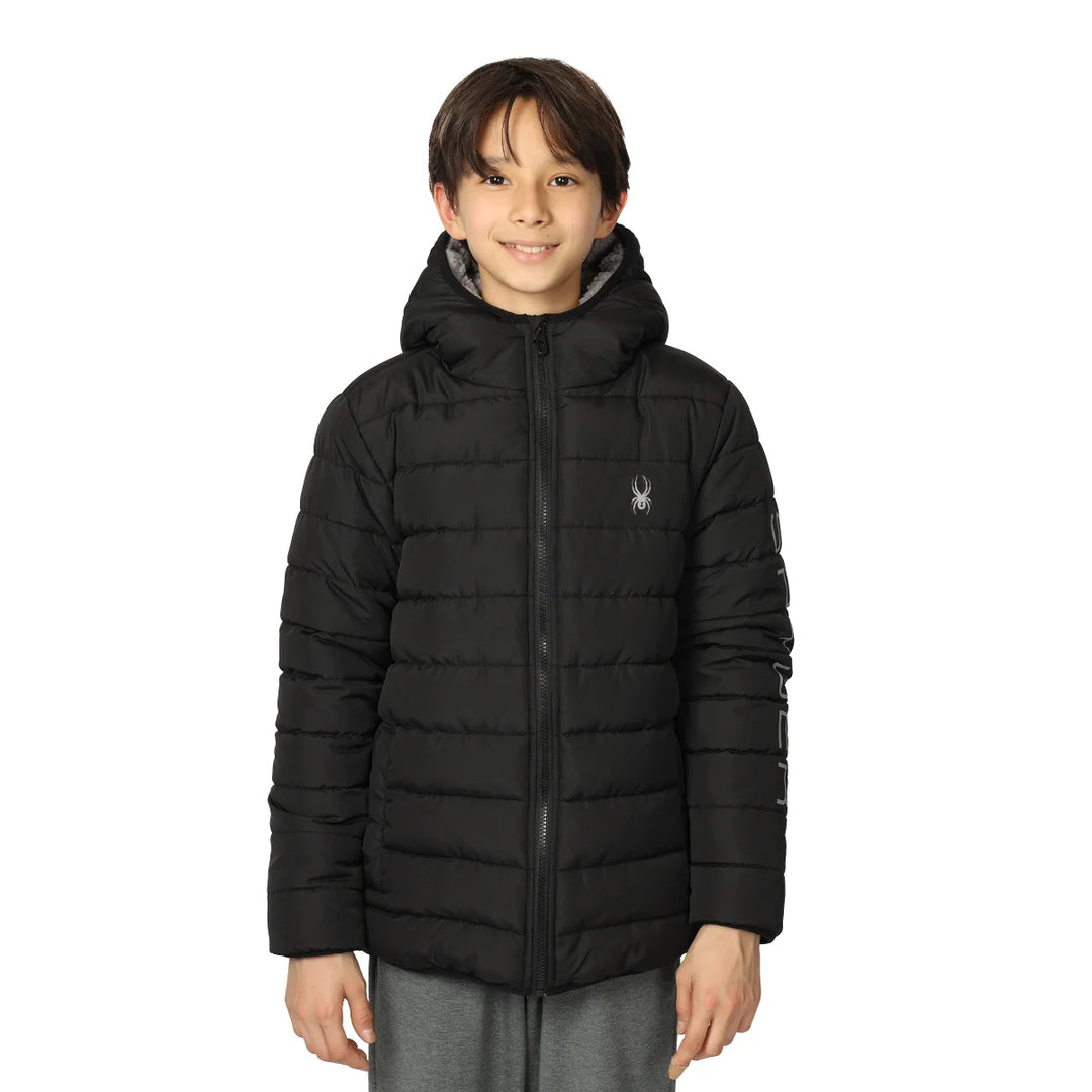 Spyder - Sherpa-Lined Quilted Jacket