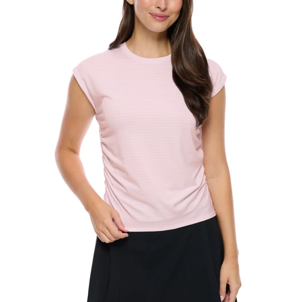 Lolë – Active T-shirt with side ruching