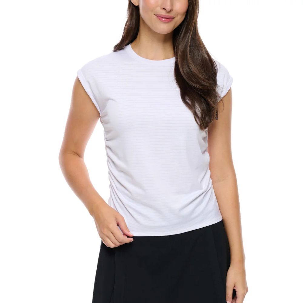 Lolë – Active T-shirt with side ruching