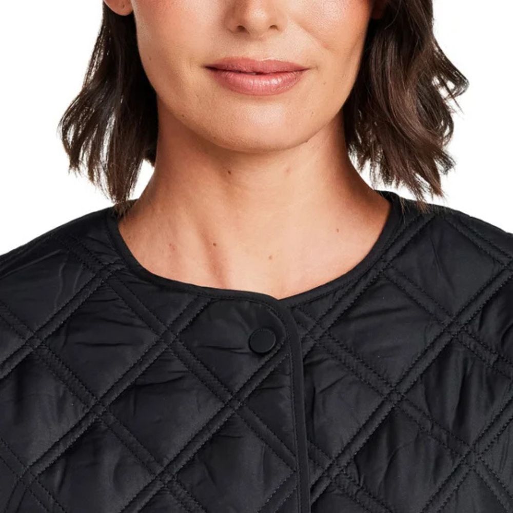 Weatherproof – Collarless Quilted Jacket