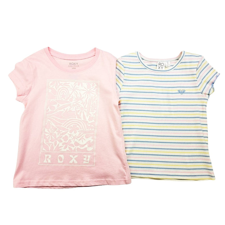 Roxy - Kids' Short Sleeve Shirt, Pack of 2