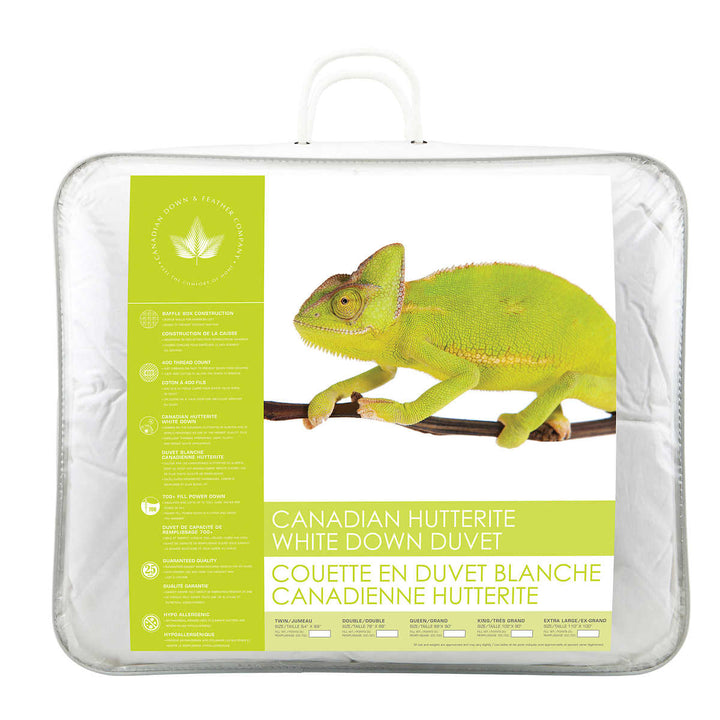 Canadian Down & Feather Company - Couette en duvet de canard blanc