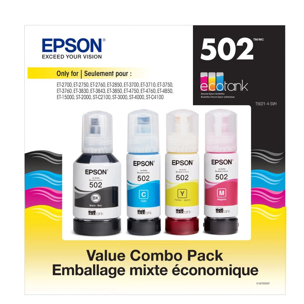 Epson T502 Ink Bottle