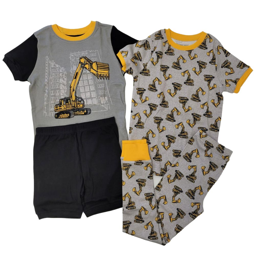 Kirkland Signature - 4-Piece Pajama Set for Boys