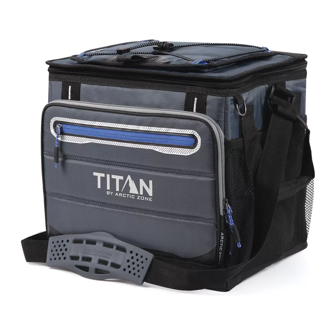 Titan - Deep Freeze® Glacière pliable de 40 canettes en noir