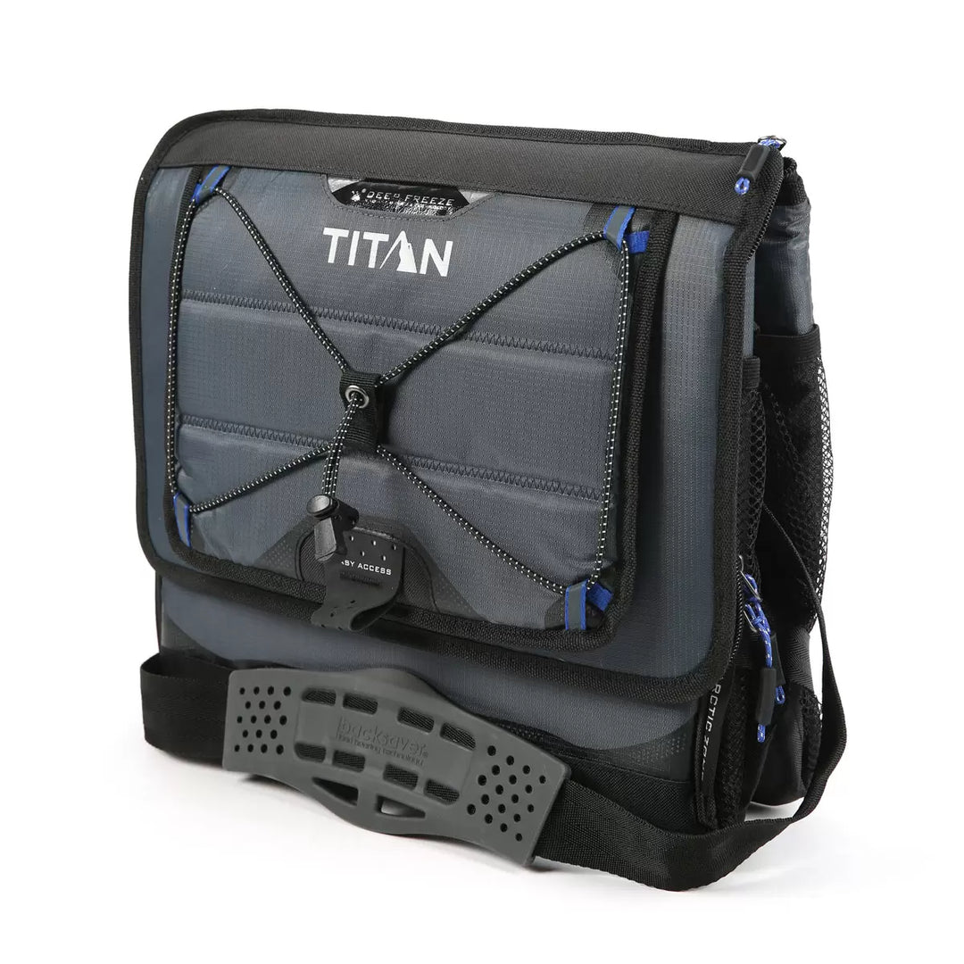 Titan - Deep Freeze® Glacière pliable de 40 canettes en noir