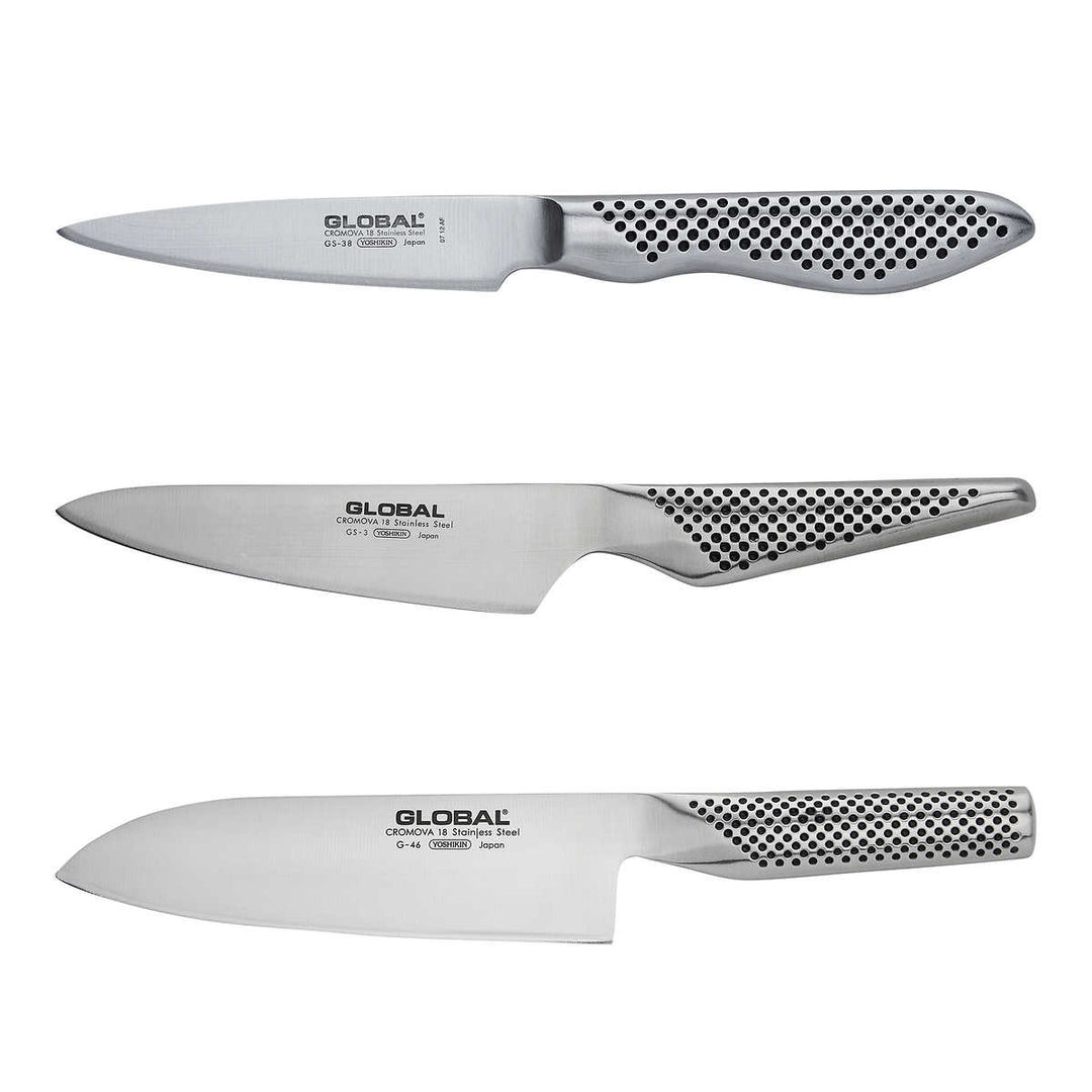 Global - Ensemble de 3 couteaux haut de gamme
