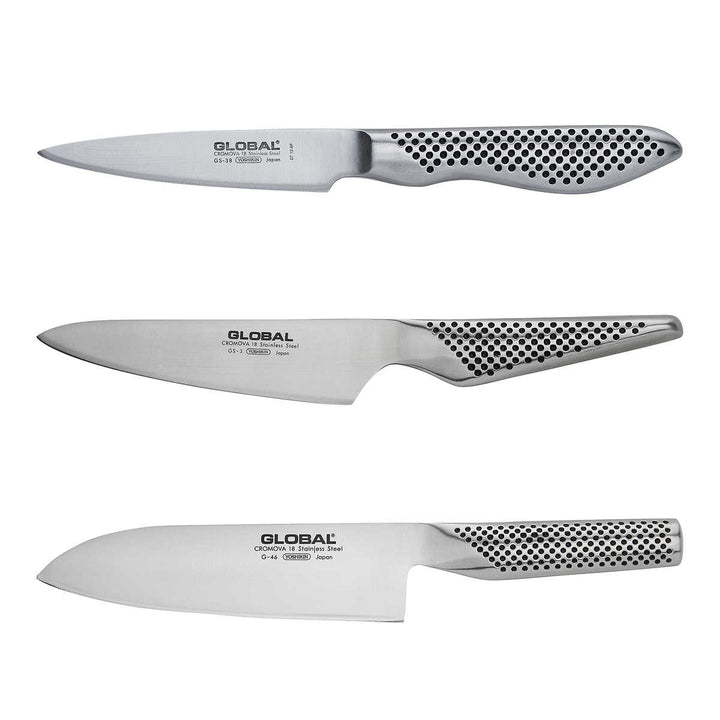Global - Ensemble de 3 couteaux haut de gamme