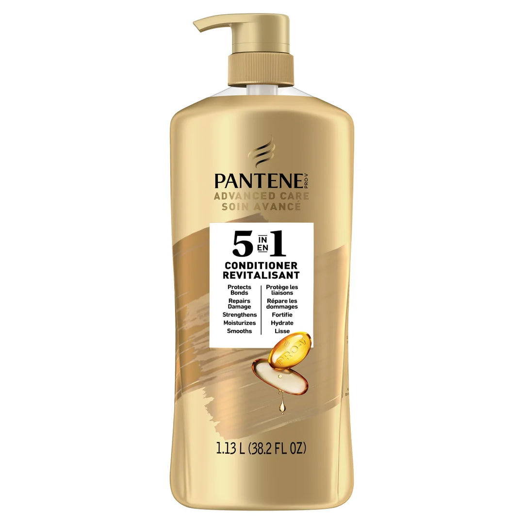 Pantene - Après-shampoing 5 en 1, 1,13 L