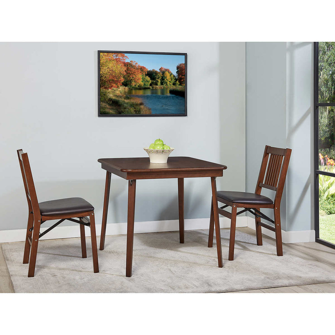 Stakmore - Table pliante en bois de fruitiers
