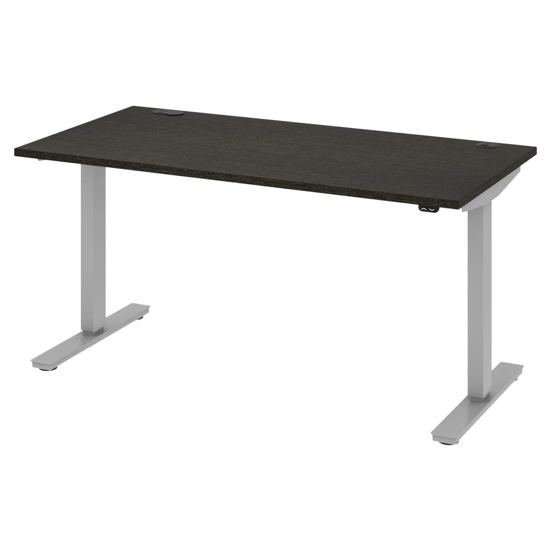 Bestar - Bureau assis-debout 74,9 cm × 150,6 cm (29,5 po × 59,3 po)
