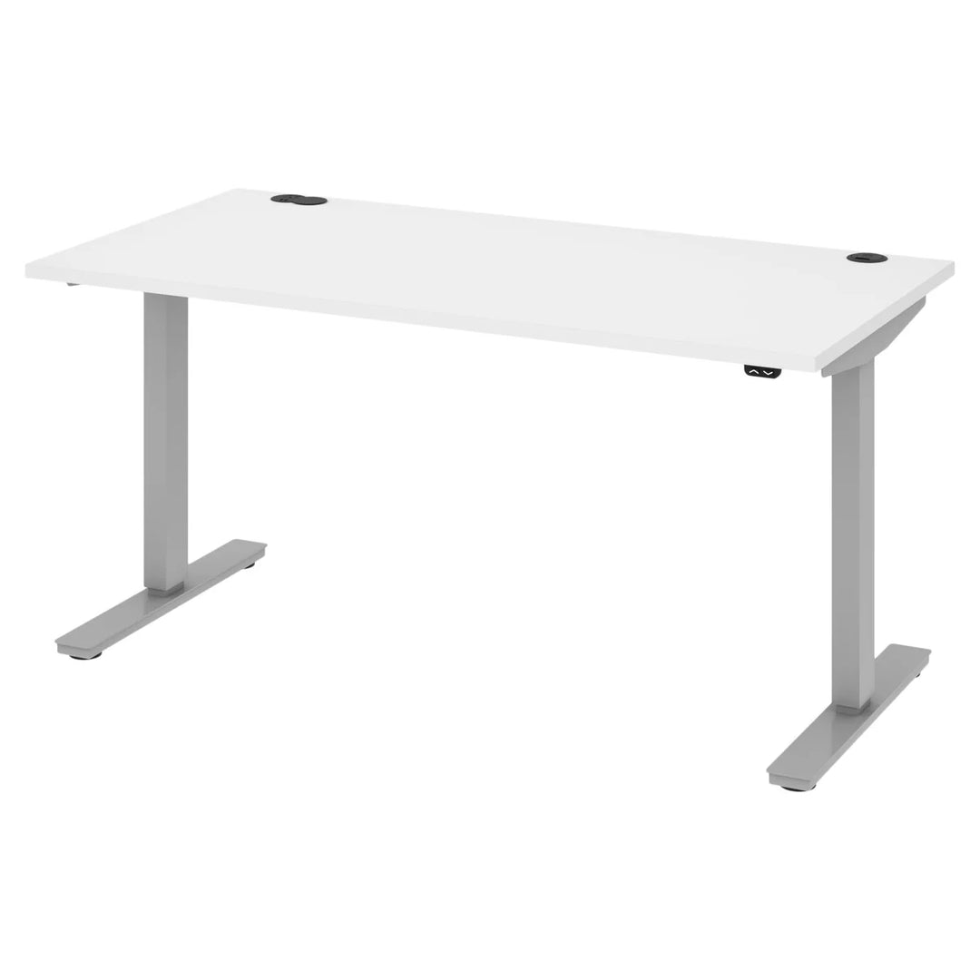 Bestar - Bureau assis-debout 74,9 cm × 150,6 cm (29,5 po × 59,3 po)