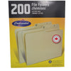 Continental - Chemises manille format lettre, paquet de 200