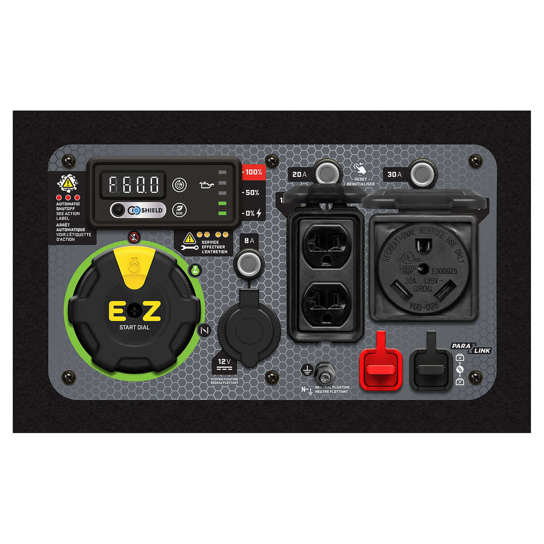 Champion - 4,500-Watt DUAL FUEL Generator with Electric Start