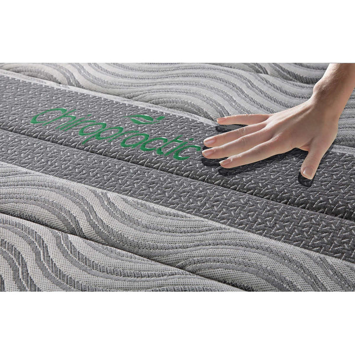 Springwall - Green Hybrid Chiropractic Mattress, 35.5 cm (14 in)