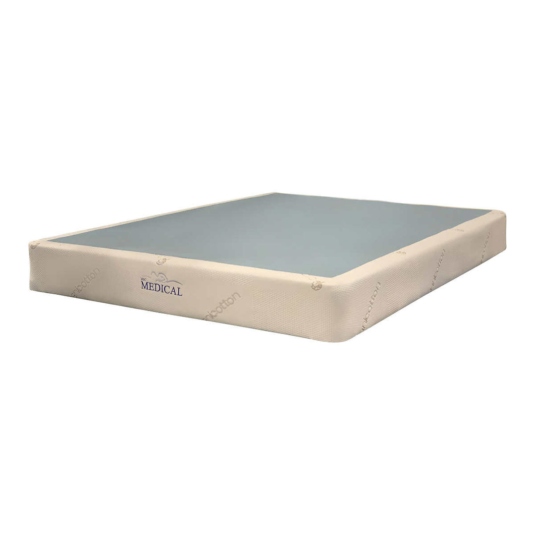NSC Medical - Natural Upholstered Box Spring Base 22.9 cm (9 in)