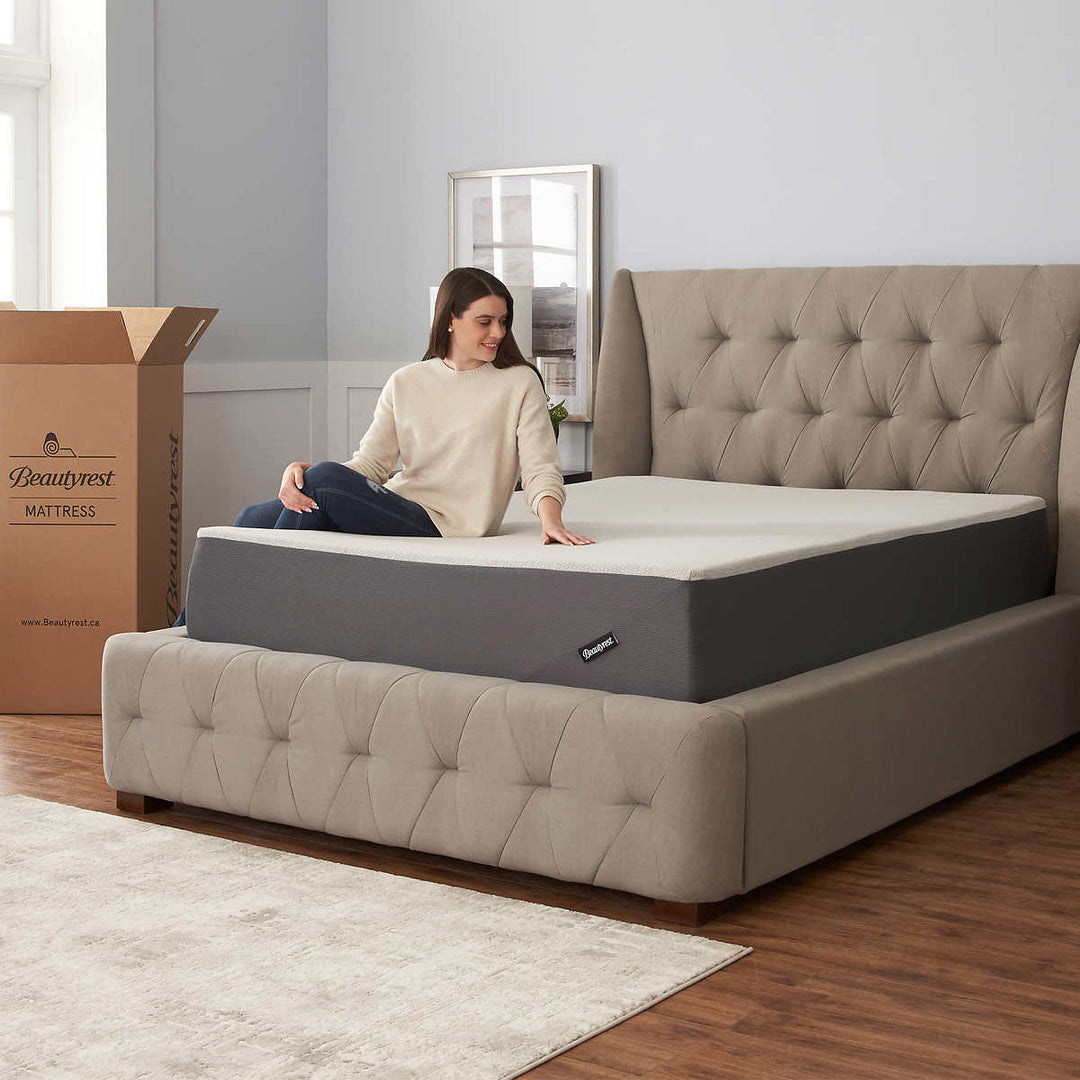 Beautyrest - Matelas 30,5 cm (12 po) en mousse mémoire infusé de gel