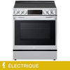 LG - Smart Electric Range with Air Fryer