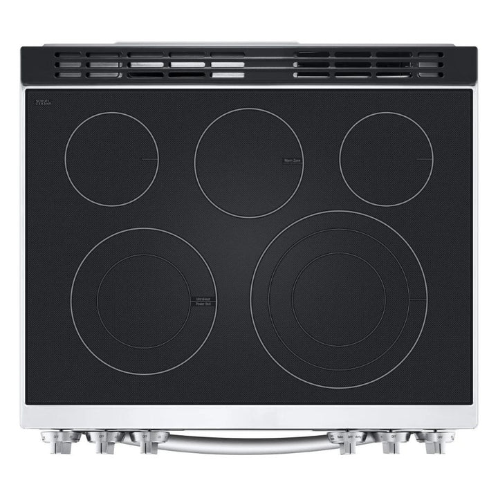 LG - Smart Electric Range with Air Fryer