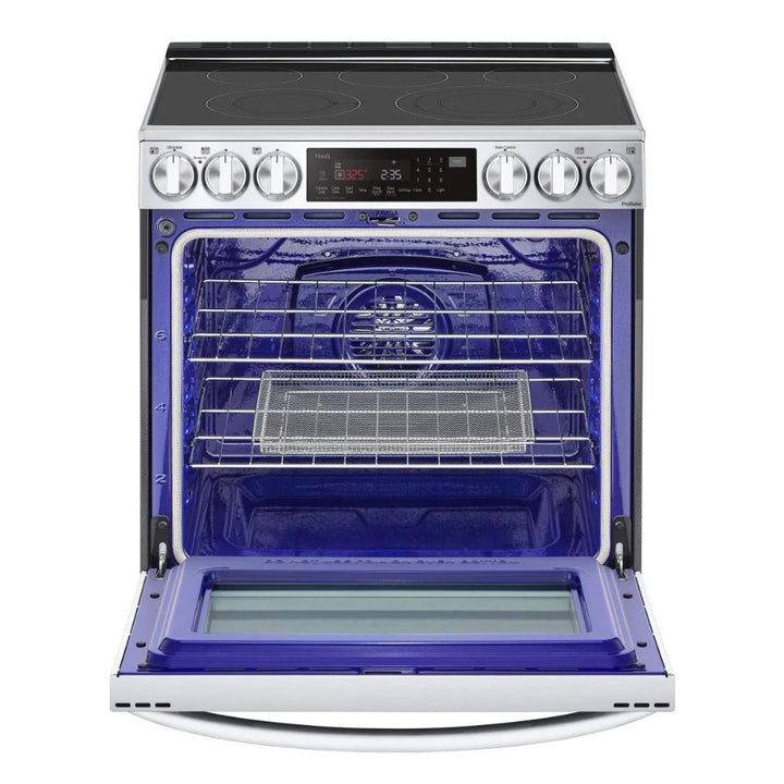 LG - Smart Electric Range with Air Fryer