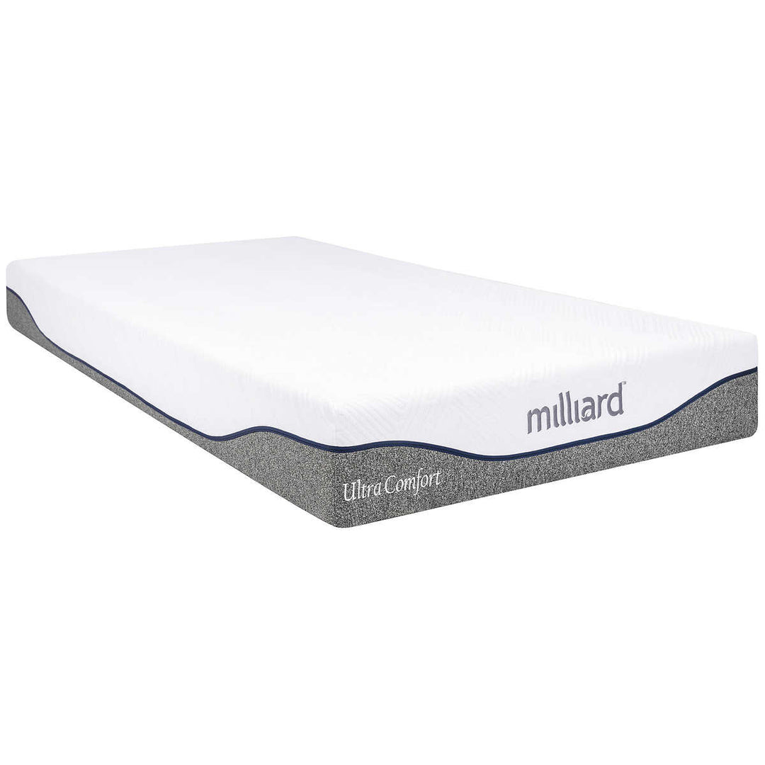 Milliard - Memory Foam Mattress, Ultra Comfort Series, 20 cm (8 in)