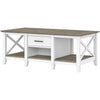 Bush Furniture - Key West Coffee Table with Storage