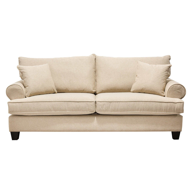 Minhas Laurent - Canapé Malt en tissu beige
