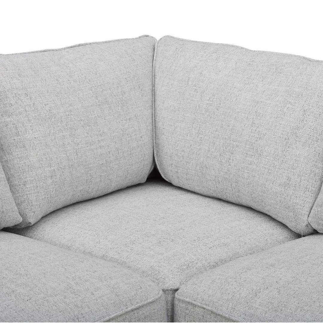 Gemma - 3-Piece Fabric Sectional Sofa