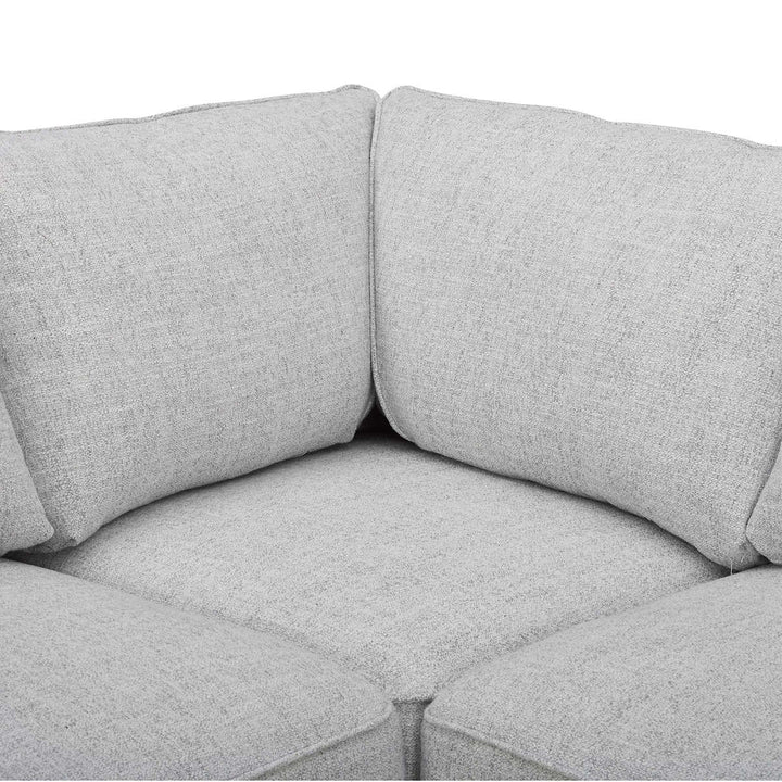 Gemma - 3-Piece Fabric Sectional Sofa