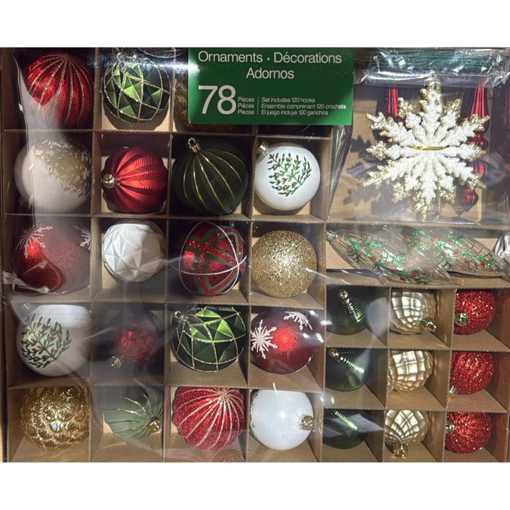 78-Piece Ornement Set