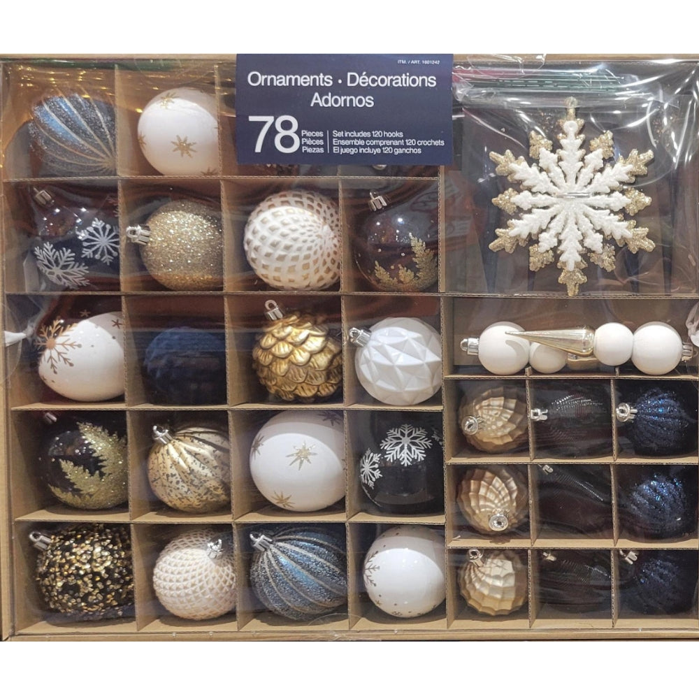 78-Piece Ornement Set
