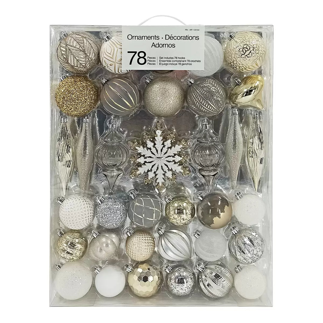 78-Piece Ornement Set