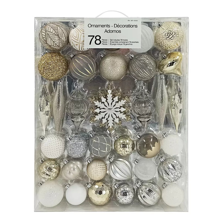 78-Piece Ornement Set