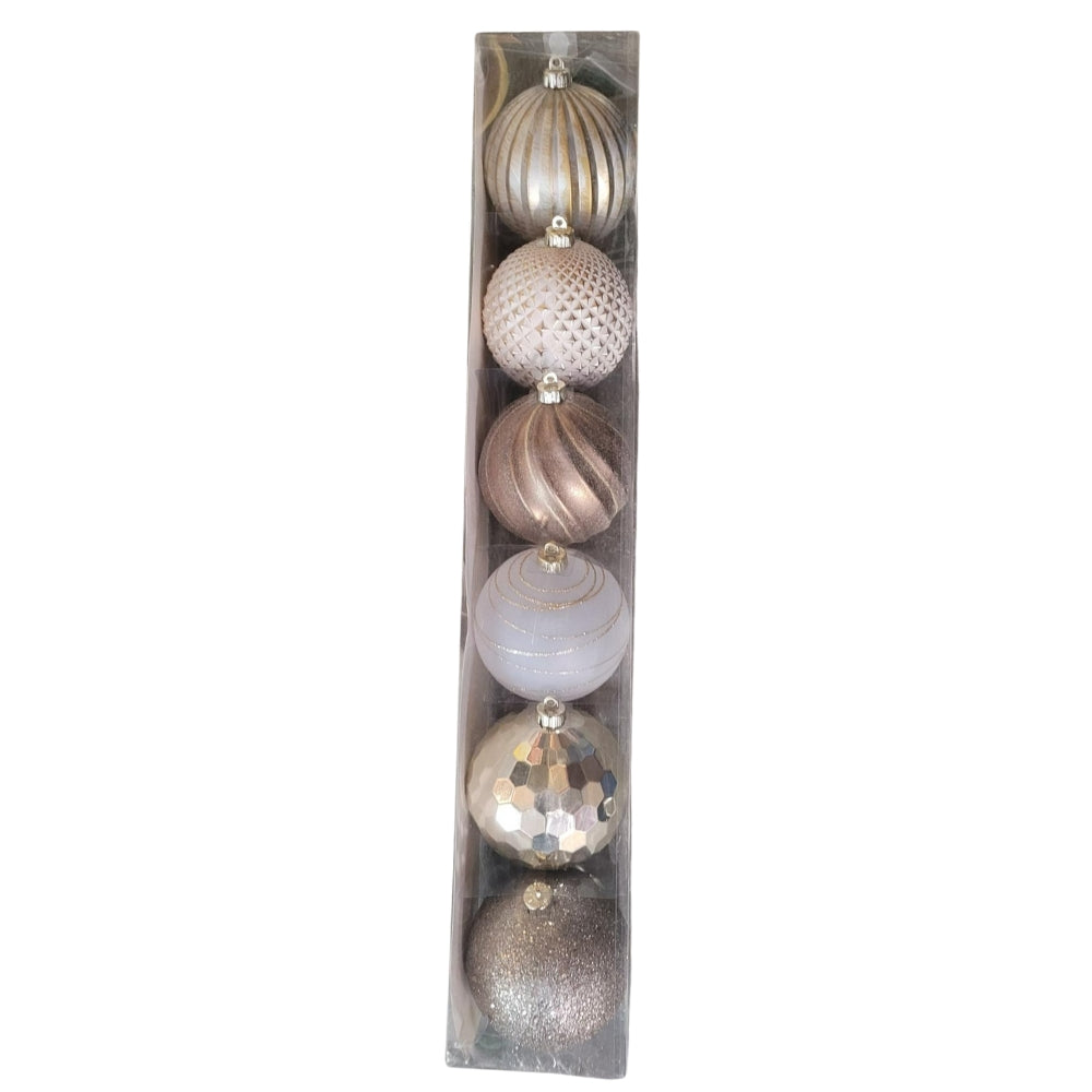 Ornements de grande taille, 6 pièces
