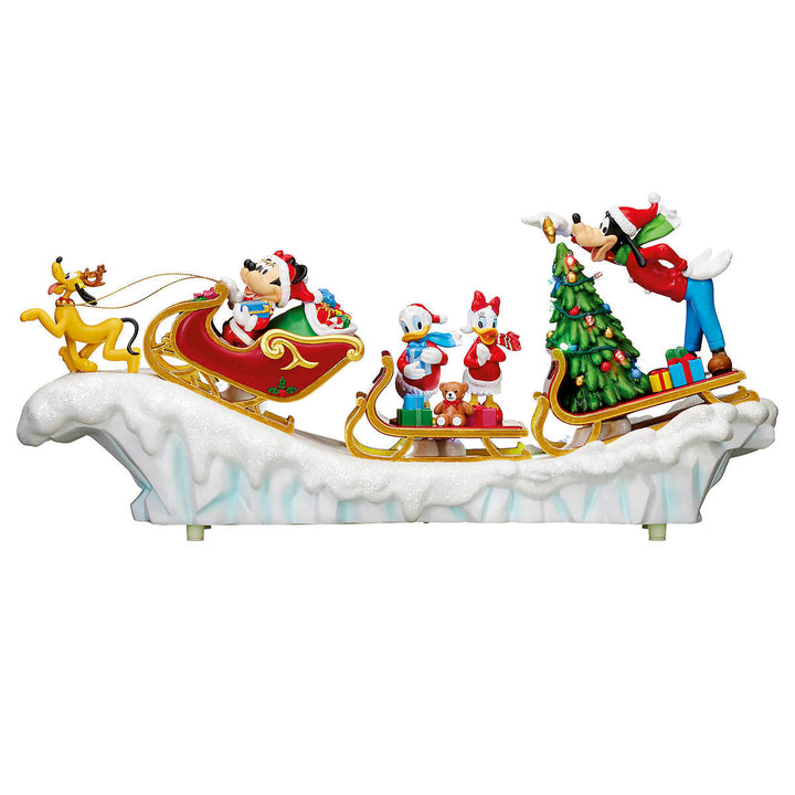 Disney Holiday Sleigh with Lights and Music