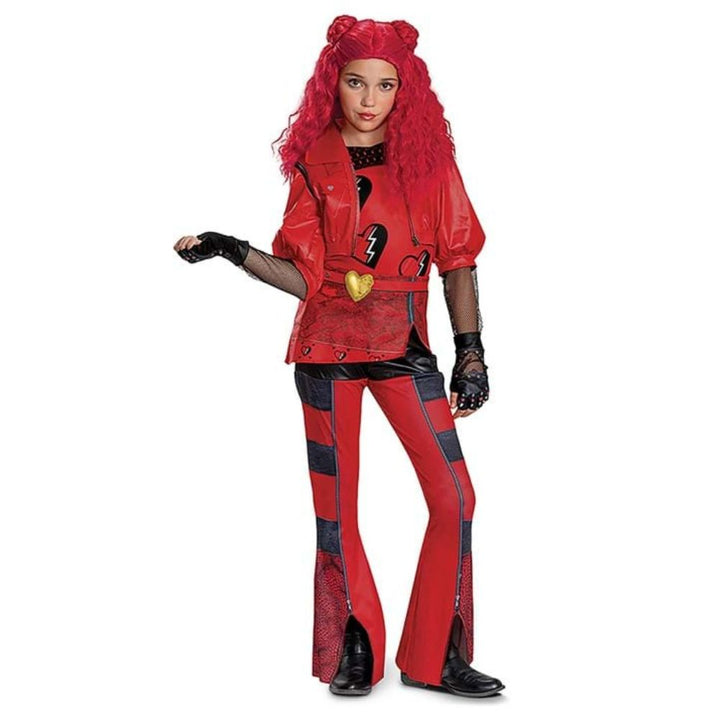 Disney - Costume rouge deluxe Descendants 4