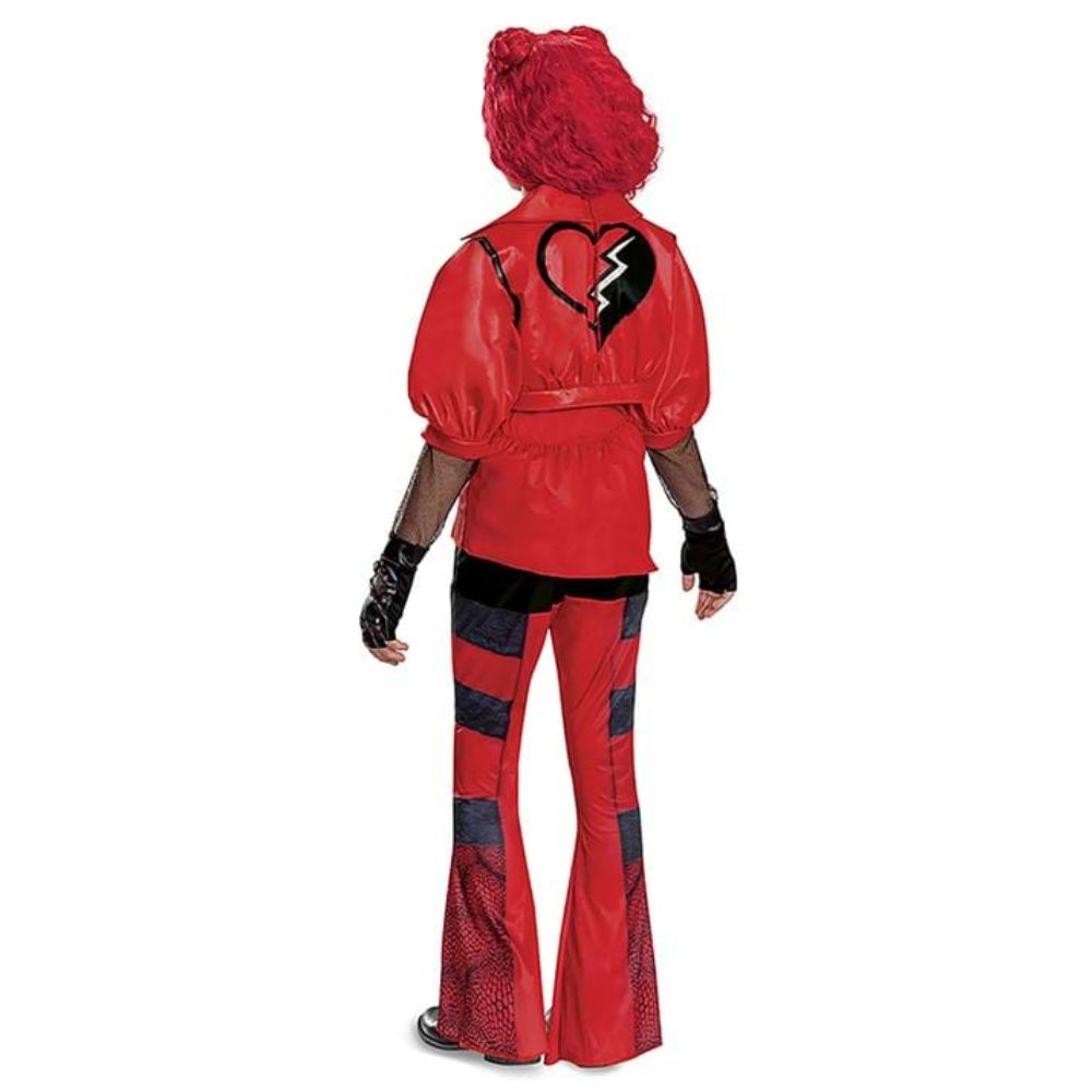 Disney - Costume rouge deluxe Descendants 4