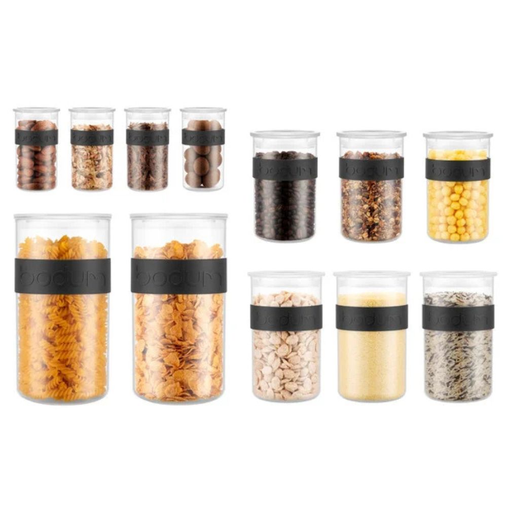 Bodum Presso - Ensemble de contenants alimentaire, 12 pièces